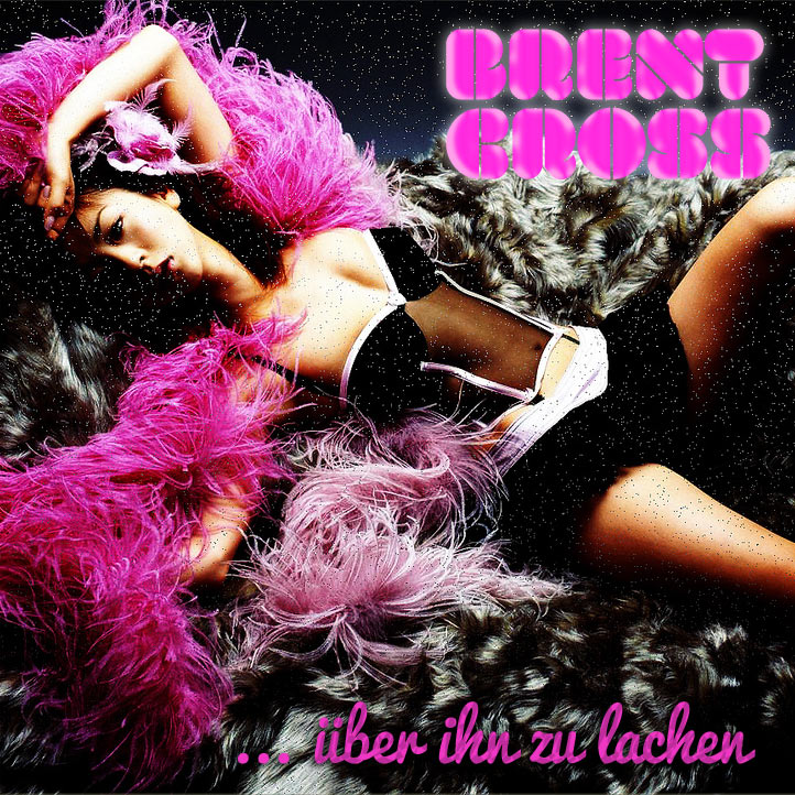 CD-Cover „Brent Cross – … über ihn zu lachen“ (eigene fiktive Arbeit)