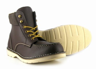 Brooklyn Boot Brown (© Vegetarian Shoes)