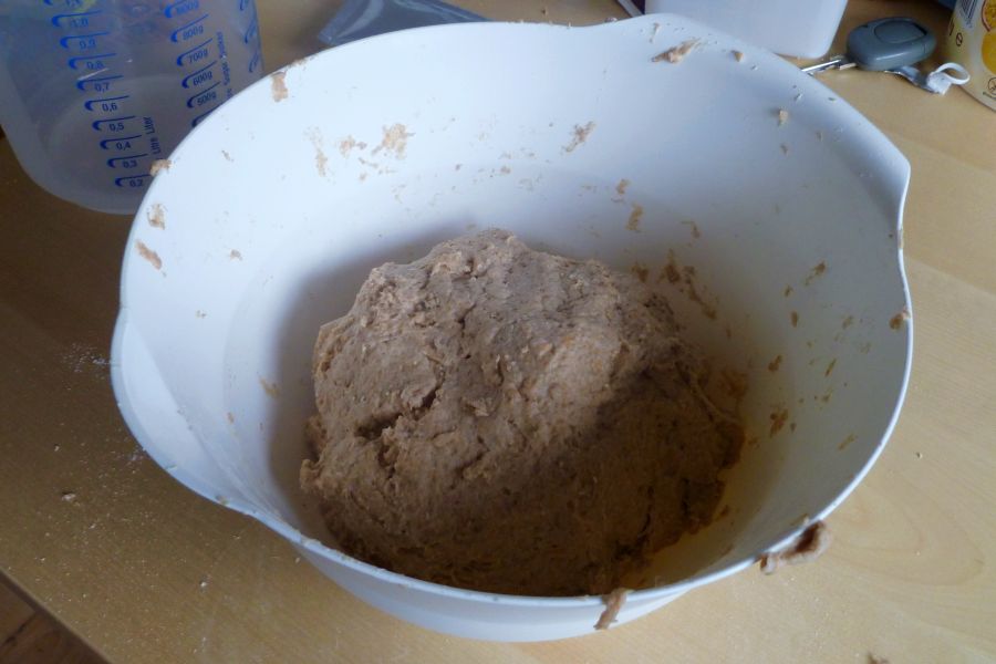 Brotbackmischung für ein Dinkel-Misch-Brot